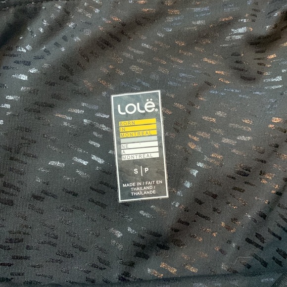 Black Lolë Leggings - Picture 3 of 4